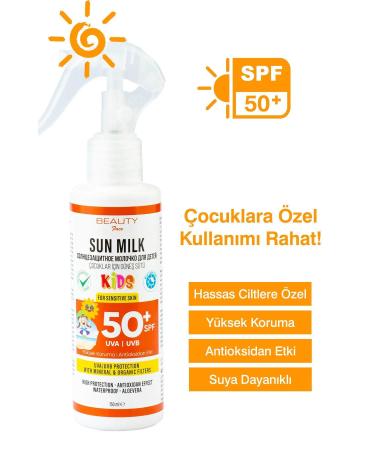 Beauty Collection Beauty Face 50+SPF Sun Milk for Children 150 ml