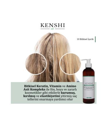 Kenshi 10 Plant Keratin & Vitamin & Amino Acid Complex Shampoo 250 Ml - Buy Online on GoSupps.com