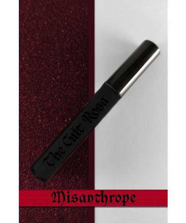 The Cult Rosa Misanthrope - Liplasma - Black Vegan Lip Gloss - Vegan Black Lip Gloss - 3ML