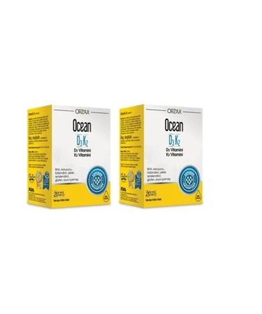 Ocean D3 K2 Drops 20 ml 2-pack