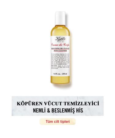 Kiehl's Creme de Corps Skin Gentle Deep Purifying Body Cleansing Oil 250 ml 936