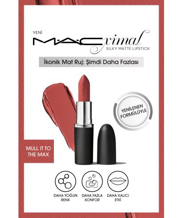 Mac S LKY MATTE L PST CK MO STUR Z NG INTENSE COLOR L PST CK - MULL IT TO THE MAX KEYON789