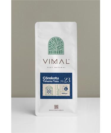 VIMAL Black Cumin Seed Powder Pure Natural and Additive-Free 1000 gr zip-lock packaging