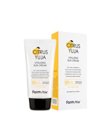 Farmstay FARM STAY CITRUS YUJA VITALIZING SUN CREAM SPF 50 WITH VITAMIN C