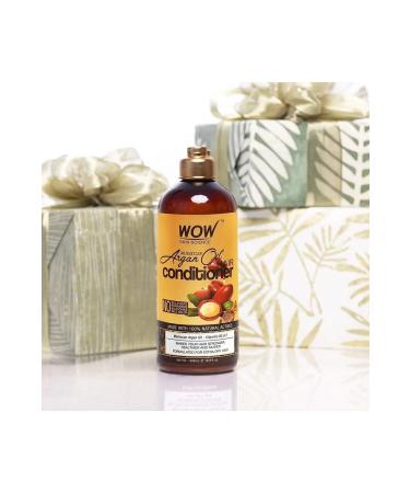 WOW Skin Science Moroccan Argan Oil Conditioner - Natural Ingredients - Moisturizing Frizz Control Nourishing 500ml - Buy Online on GoSupps.com