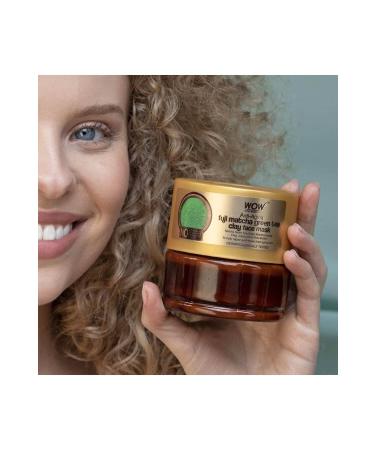 WOW Skin Science Fuji Matcha Green Tea Clay Face Mask - 2 Natural Ingredients - Anti-Aging 200 Ml - Buy Online on GoSupps.com