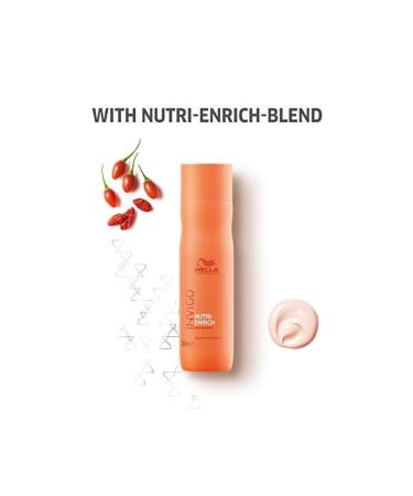 Wella Invigo Nutri-Enrich Deep Moisturizing Shampoo for Dry Damaged Hair 250ml/gwsd32