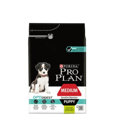 Pro Plan Pro Plan Puppy Medium Sensitive Digestion Lamb and Rice Medium Breed Puppy Food 3kg