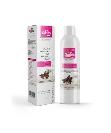 Garlex Garlic &amp Carob Shampoo 250 Ml