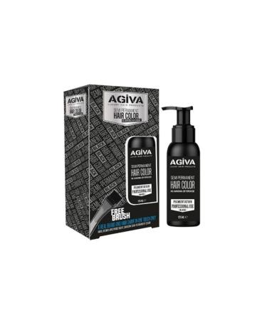 Agiva Semi Permanent Shadow Dye Black 125ml