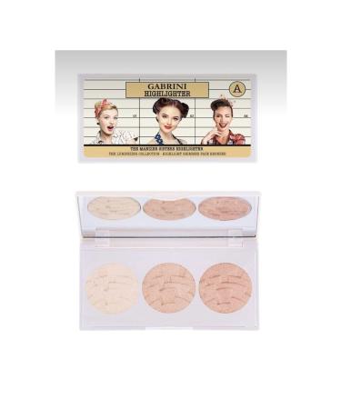 Gabrini 3 Piece Highlighter Palette