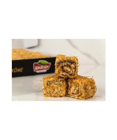 Brothers Dried Nuts Shredded Wheat Wrap Turkish Delight 500gr
