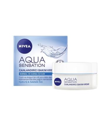 NIVEA Aqua Sensation Revitalizing Care Cream 50 Ml & Detox Beauty Sleep Mask - Urban Skin 50 Ml - Buy Online on GoSupps.com