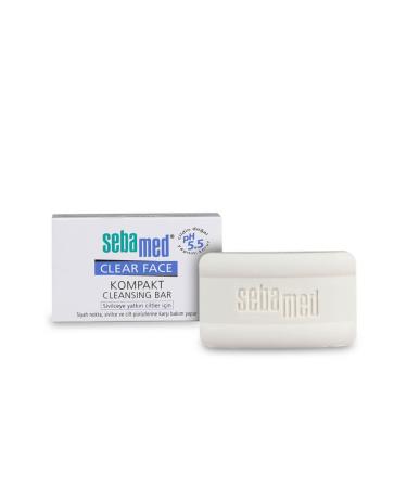 Sebamed Clear Face Compact Cleaning Bar For Acne Prone Skin 100gr