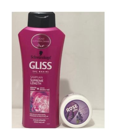 Gliss Supreme Length 525ml Shampoo Buy Rose City 85ml Lavender Cream