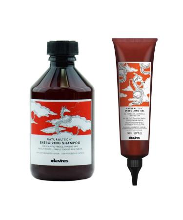Davines hair loss Energizing Anti-Loss and Repair Shampoo 250ml - Gel 150ml