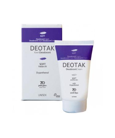 Deotak Cream Deodorant Soft 35ml Underarm Cream