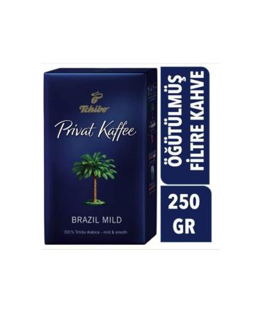 Tchibo Privat Kaffee Brazil Mild Ground Filter Coffee 250 gr - Buy Online on GoSupps.com