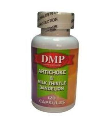 DMP Artichoke Milk Thistle Dandelion 120 Capsules Artichoke Dandelion Thistle