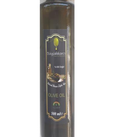 B Y KKARCI OLIVE OIL 0.5 Liter Glass Bottle