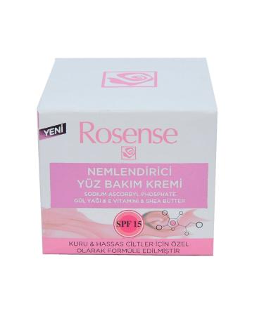 Rosense Moisturizing Face Care Cream Dry and Sensitive Skin 50 Ml