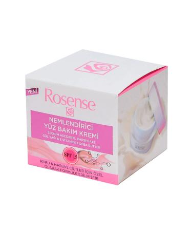 Rosense Moisturizing Face Care Cream Dry and Sensitive Skin 50 Ml - Buy Online on GoSupps.com