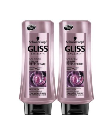 Gliss Serum Deep Repair Hair Conditioner 360 Ml X 2 Pieces