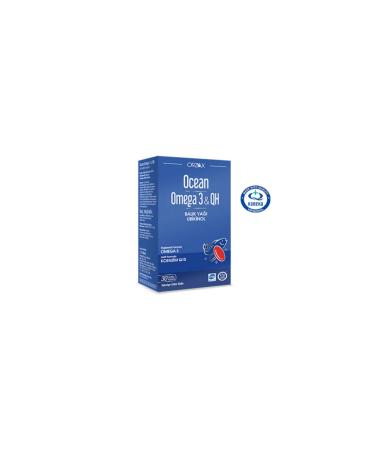 Ocean Ocean Omega 3 Qh Supplementary Fish Oil 30 Capsules