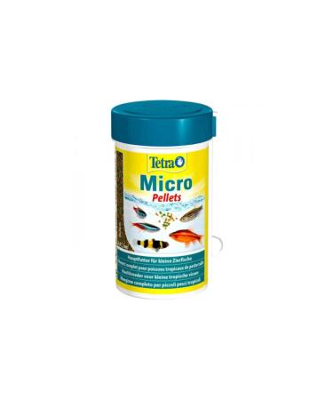 Tetra Micro Pellets - Small Mouth Tropical Fish Food 46 Gr / 100 Ml