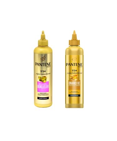 Pantene 7/24 Instant Repair and Protection Conditioner + 7/24 Curls Conditioner 300 Ml