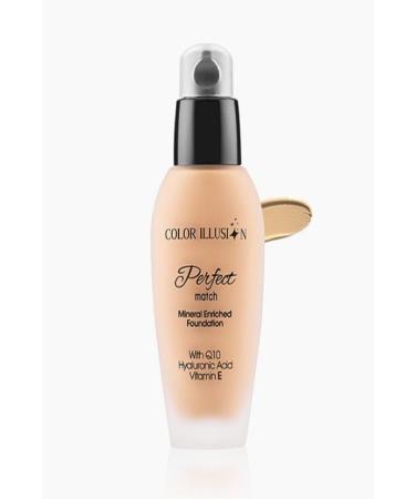 Huncalife CI Perfect Match Foundation - Light Honey 35 Ml