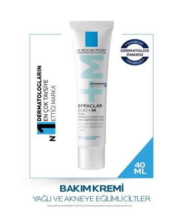 La Roche Posay EFFACLAR DUO+M Anti-Imperfection Care Cream for Oily Acne Prone Skin - 40 ML