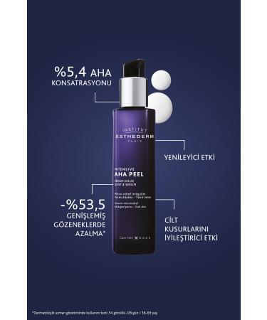 INSTITUT ESTHEDERM INTENSIVE AHA PEEL GENTLE SERUM SKIN BRIGHTENING EFFECT FACE CARE SERUM 30 ML GKHAIR405 - Buy Online on GoSupps.com