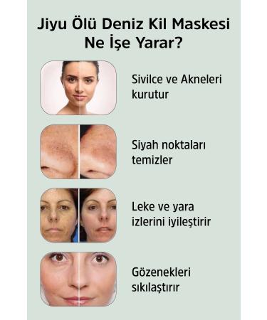 JIYU Dead Sea Clay Mask Anti-Acne Anti-Blackhead and Anti-Blemish Natural Pore Tightener 50 Ml. - Buy Online on GoSupps.com