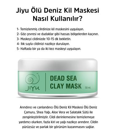 JIYU Dead Sea Clay Mask Anti-Acne Anti-Blackhead and Anti-Blemish Natural Pore Tightener 50 Ml. - Buy Online on GoSupps.com