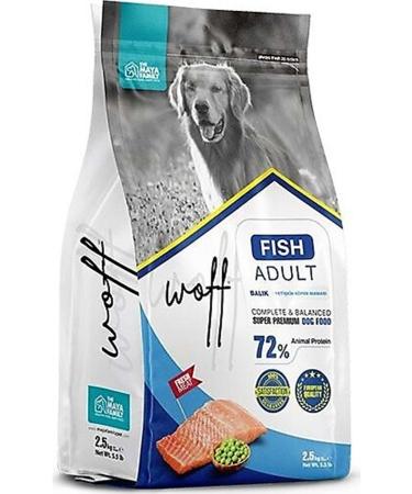 WOOF Woff Fish Meat Adult Dog Food 2.5 Kg