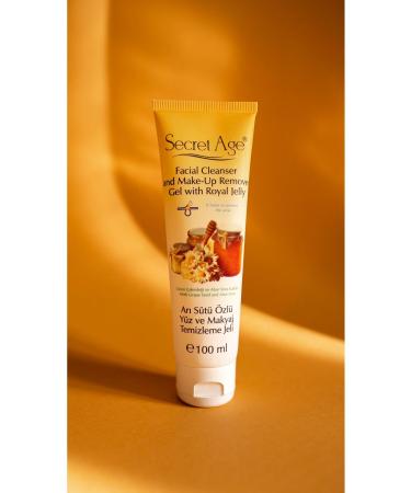 Secret Age Royal Jelly Face and Makeup Cleansing Gel - Buy Online on GoSupps.com