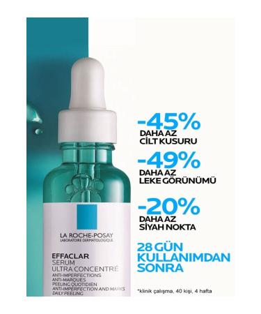 La Roche Posay EFFACLAR SERUM ANTI-SKIN IMPERFECTION PEELING EFFECTIVE SERUM - 30 ML - Buy Online on GoSupps.com