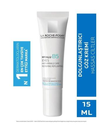 La Roche Posay HYALU B5 EYES CREAM THAT GIVES A FULL LOOK TO THIN AND TIRED EYE AREA - 15 ML