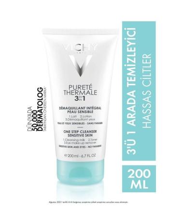 Vichy V CHY PURETE THERMALE 3 IN 1 Facial Cleanser 200 ML