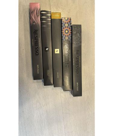 Nespresso Perfect Flavors Series Capsule Coffee Set of 5 (Volluto Colombia Ristretto Istanbul Vaniglia)