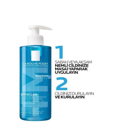 La Roche Posay EFFACLAR FACE CLEANSING GEL SKIN CLEANSING AND PURIFYING GEL-400 m - Buy Online on GoSupps.com
