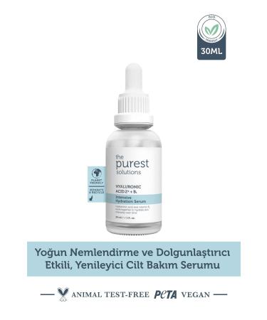 The Purest Solutions RENEWING SKIN CARE SERUM WITH INTENSE MOISTURIZING AND PLUMPING EFFECT DEMBA3984