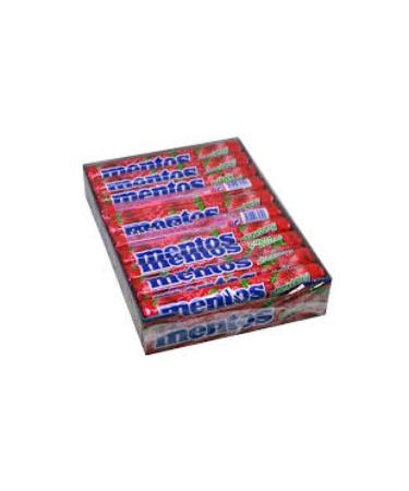 Mentos Stick Strawberry 37.5gr X 20 Pieces