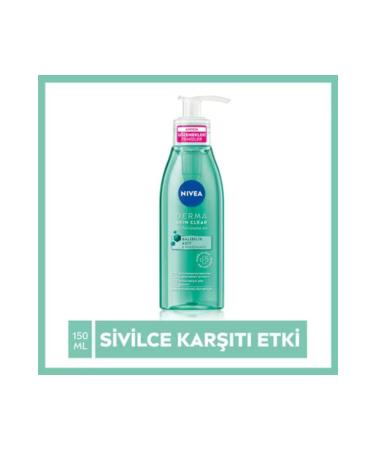 NIVEA Anti-Acne Facial Cleansing Gel for Combination/Oily Skin 150 Ml