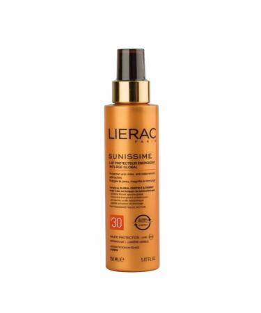 Lierac SUNISSIME PROTECTIVE MILK SPF30 Global Anti-Aging Energizing Sun Milk 150 ML - Buy Online on GoSupps.com