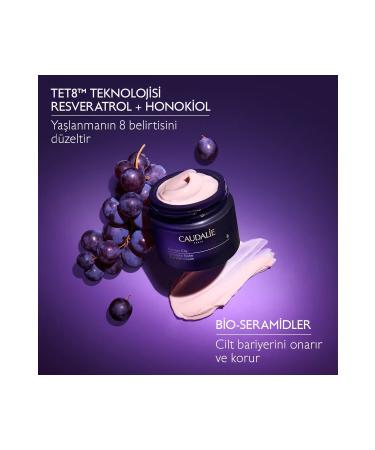 Caudalie Premier Cru&Comprehensive Wrinkle Fine Line Anti-Aging Intensive Care Cream 50ml - Buy Online on GoSupps.com