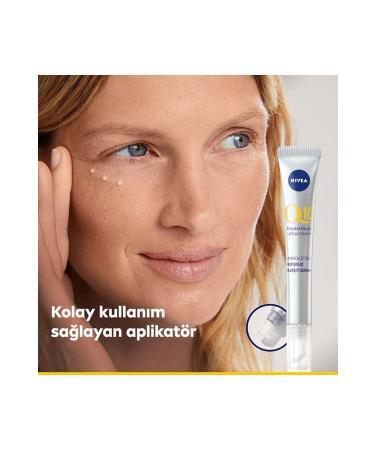 NIVEA Anti-Wrinkle Effective Q10 Serum for Forehead Eye and Lip Areas 15 ml. - Buy Online on GoSupps.com