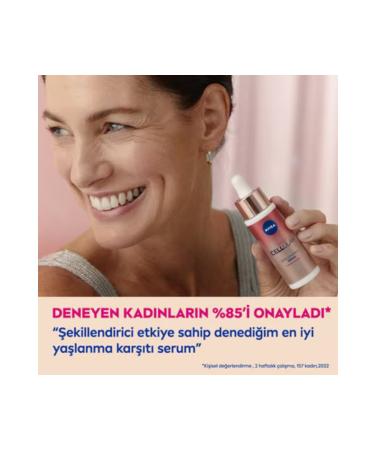 NIVEA Face Neck and Decollete Shaping Firming Skin Serum with Bakuchiol 30 ml - Buy Online on GoSupps.com