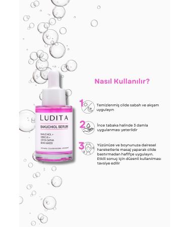 LUDITA Anti-Aging Bakuchiol + Hibiscus Serum (Retinol Alternative) - Buy Online on GoSupps.com